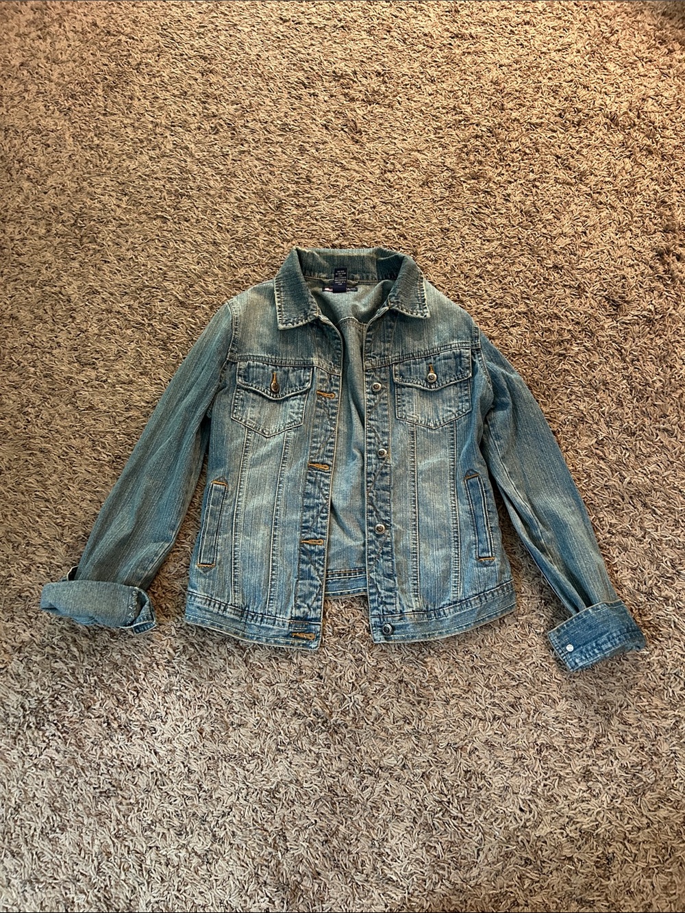 Light Blue Denim Jacket - Classic Jean Coat